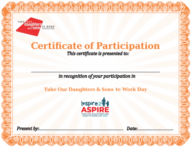 2024 Certificate of Participation (comes in Pack of 10)